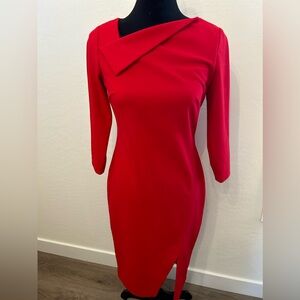 Calvin Klein red dress